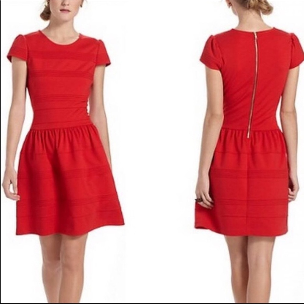 Anthropologie by Girls from Savoy red dress sz 12
